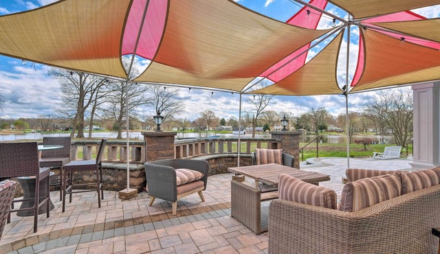 Renovated Waterfront Estate w/ Dock & Views!