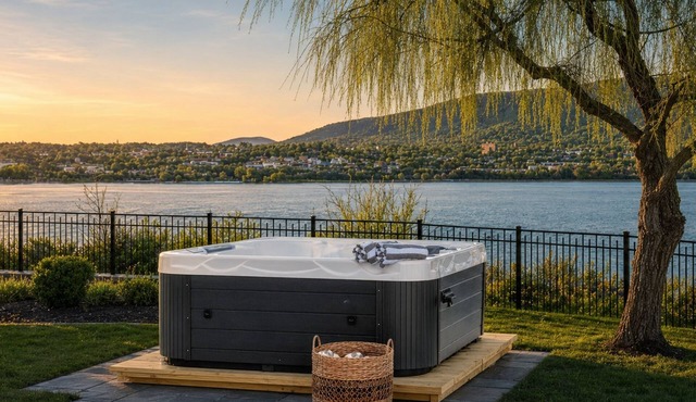 River Views & Hot Tub | Riverview on Washington