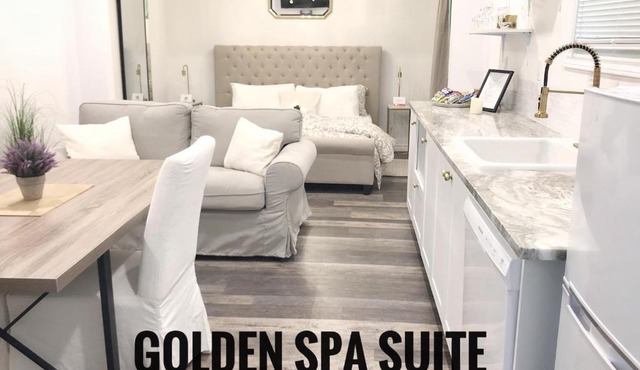 Romantic Golden Spa Suite