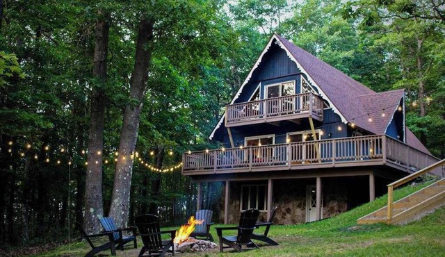 Rustic 4BR Chalet - MOUNTAIN VIEW - Swanton