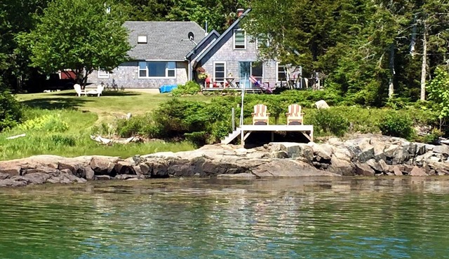 Seal Cove: Spectacular Waterfront House, Stunning Downeast Maine ocean views