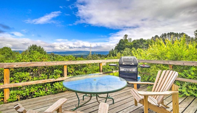 Secluded Mountainside Home about 13 Mi to Skiing!