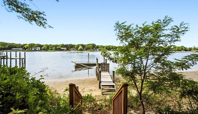 Southold Waterfront Home on Goose Creek | Dock, Kayaks, Creek Views