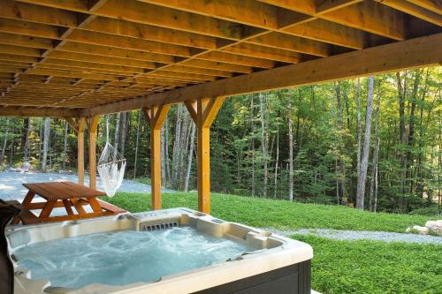 Spa and Billard - Chalet Le Silverson in Brownsburg