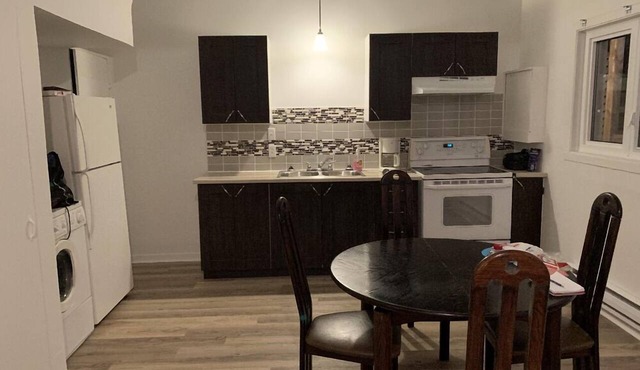 Spacious 4 ½ on the first floor that is sure to please you. in La Tuque