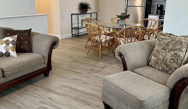 Spacious 4BR Coastal Condo Steps to Beach & Boardwalk Parking + Badges
