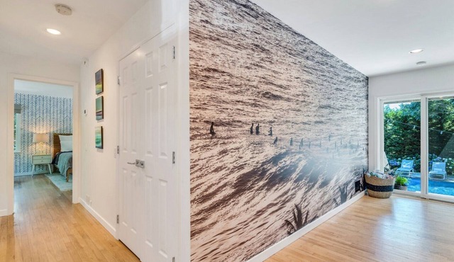 Spacious Amagansett Home with Open Layout, Private Pool, Located Between...
