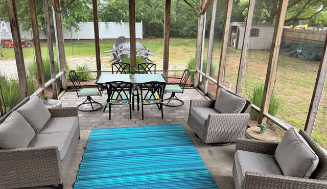 Spacious home with private pool & game room. Sleeps 15. Close to Ocean City.