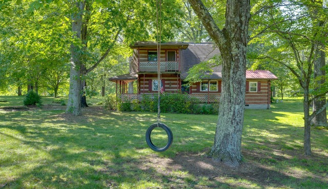 Spacious Yard + Fire Pit: Afton Family Cabin! in Afton