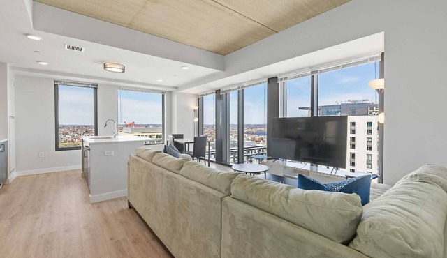 Stunning Modern 3BR/2BA Apartment in Vibrant Assembly Square, Somerville