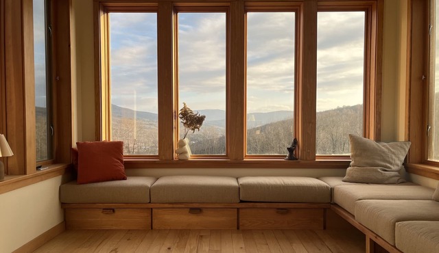 Stunning views of the Catskills. Open meadows. Serene living space.