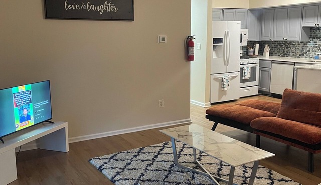 Stylish Condo W/Balcony. Close to Airport & Rutgers Newark!
