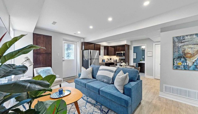 Stylish Modern Family Suite with Patio