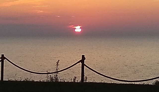 Sunset Place/Adjacent Lake Erie, Conneaut Township Park, Conneaut boat docks.