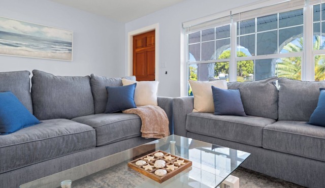 Surfside 3BR Retreat w/Hot Tub & Game Room! Bonus, Walk to the beach! in Indian Harbour Beach