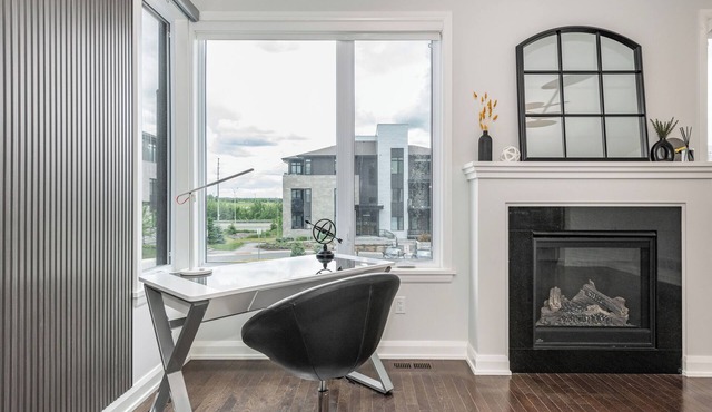 The Modern Shack: Kanata's modern furnished home rental, 4 bedrooms
