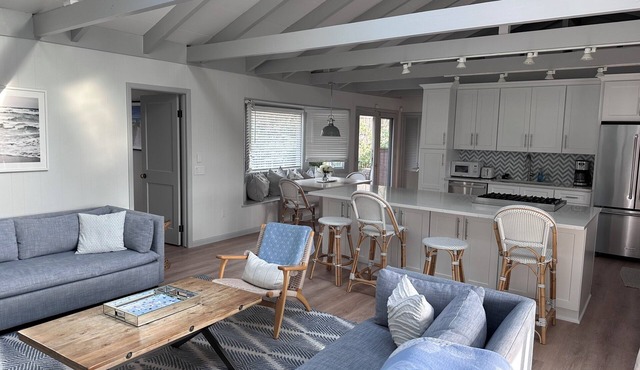 Three Bedroom Beach House with Pool & Walkable Private Beach