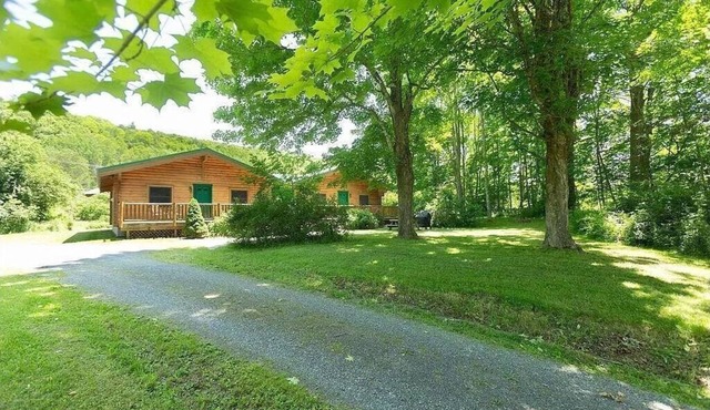 Twin A - Cozy 2-bedroom cabin in peaceful Halcottsville with AC, WiFi