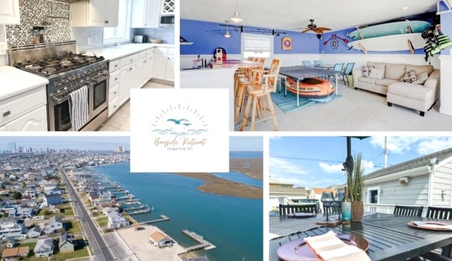 TWO LIVING SPACES! BAYSIDE & CLOSE TO THE BEACH, GAME ROOM & BAR!