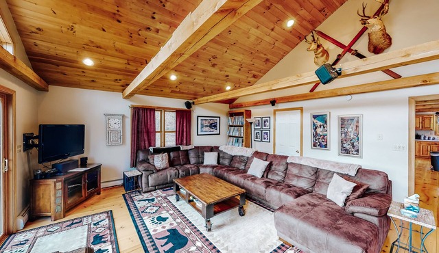 Two-story, dog-friendly house