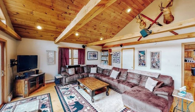 Two-story, dog-friendly house