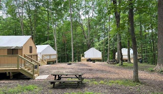 Valley Overlook, heart of Cuyahoga Valley National Park - Glamping Tent P9