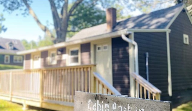 Vintage Cabin Escape with Porch & Stargazing Vibes in Voluntown, Connecticut