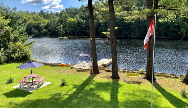 Waterfront cottage with great view