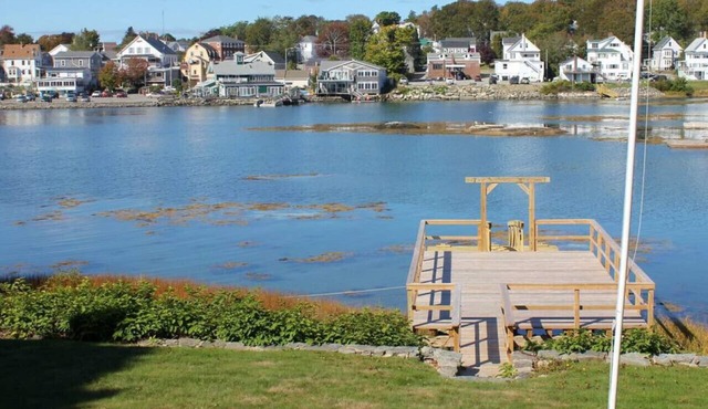 Waterfront Home at Head of Boothbay Harbor
