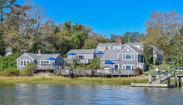 Waterfront home with boat dock!