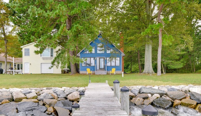 Waterfront North Beach Retreat w/ Private Dock!