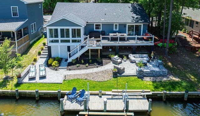 Waterfront Retreat with Boat Dock