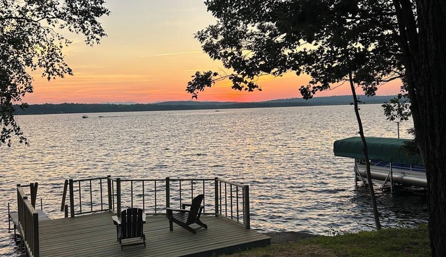 Wesserunsett Lake Retreat w/Dock