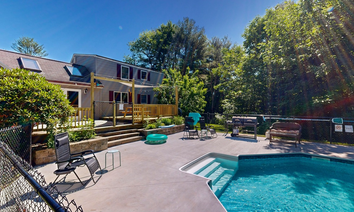 Durham House | Spacious property with pool, grill, deck, children's items, & W/D - dog-friendly