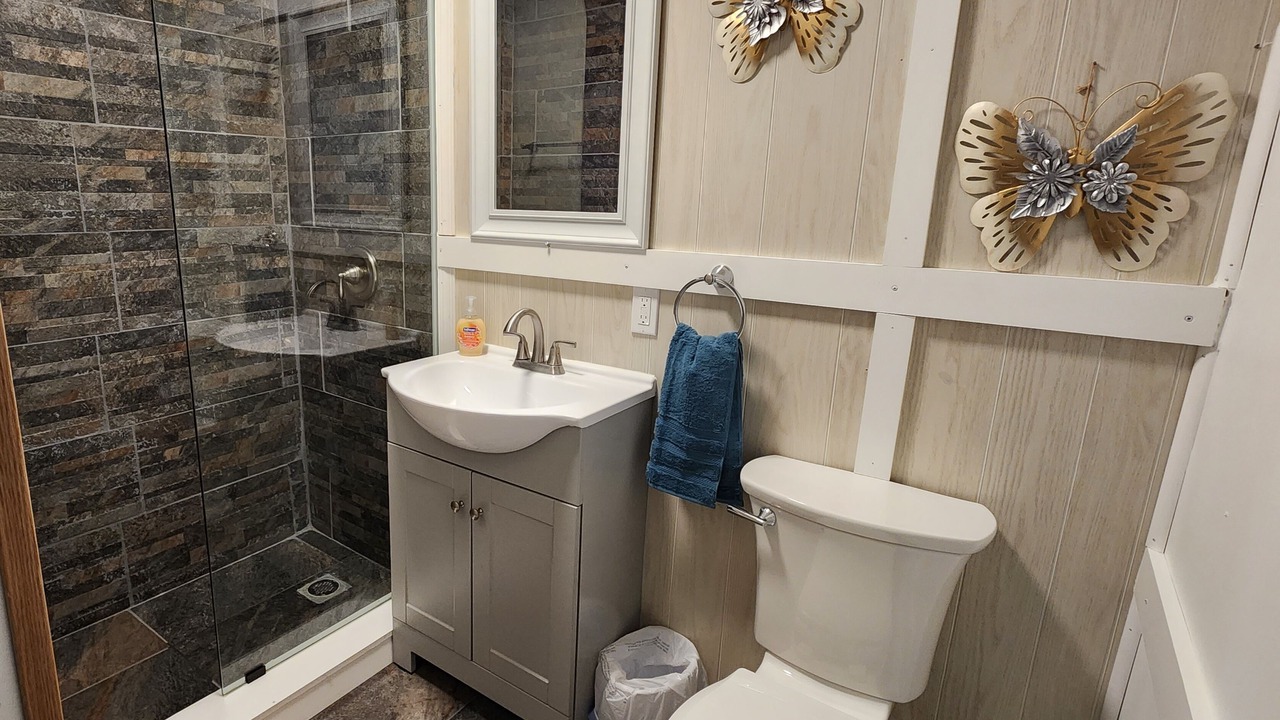 Photo of Bathroom in Gray