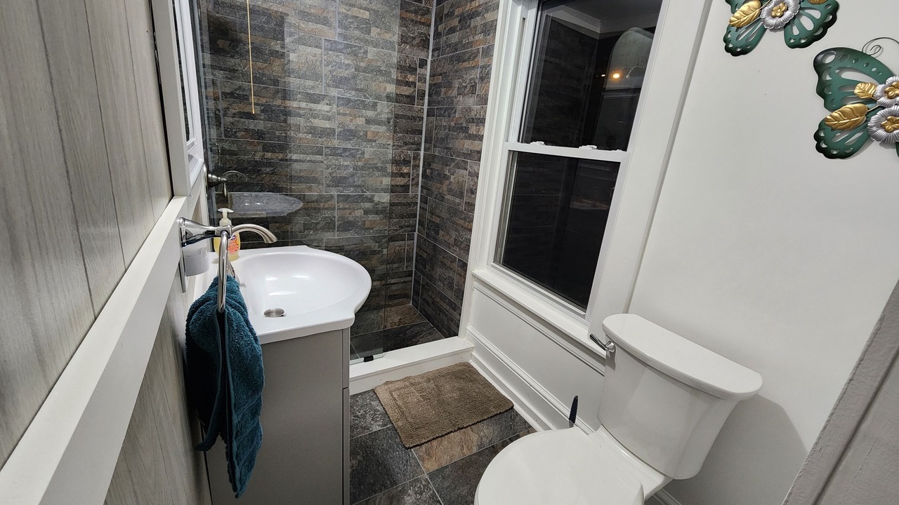 Photo of Bathroom in Gray