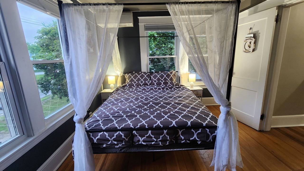 Photo of Bedroom in Gray