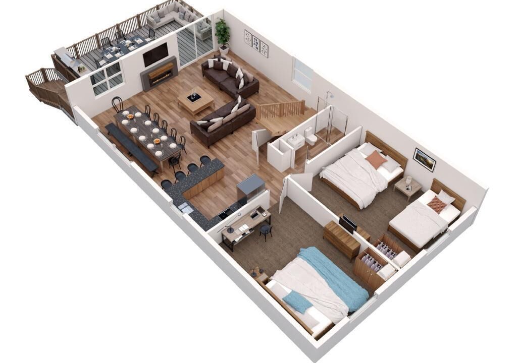 Photo of Bedroom in Lake Harmony Estates
