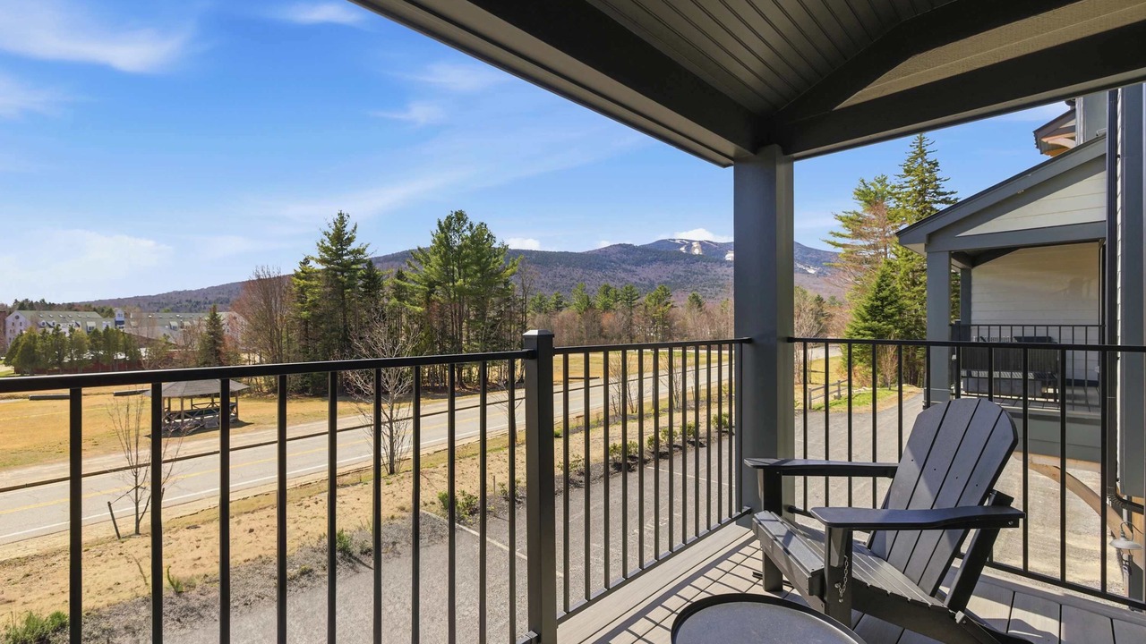 Photo of Patio Balcony in Waterville Valley
