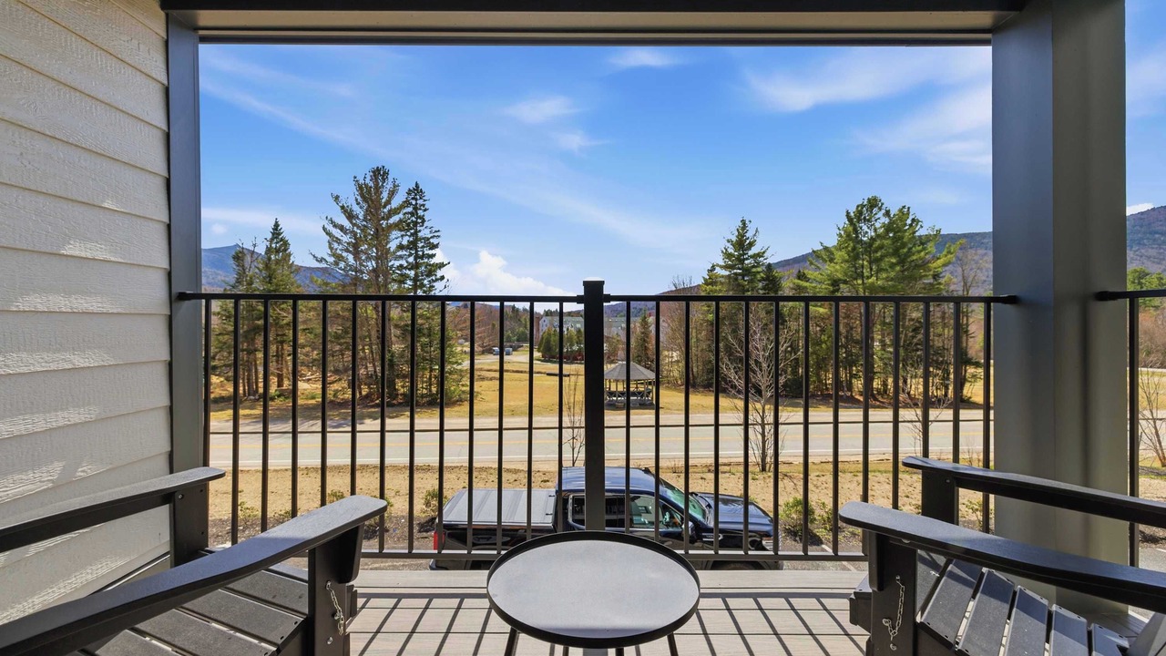 Photo of Patio Balcony in Waterville Valley