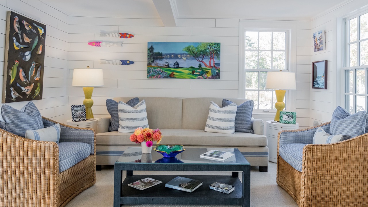 Photo of Livingroom in West Boothbay Harbor