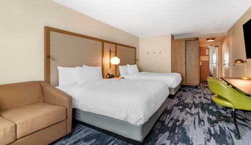 Room, 2 Queen Beds, Hearing Accessible