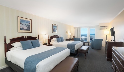 Oceanfront 2nd Floor 2 Queen Beds