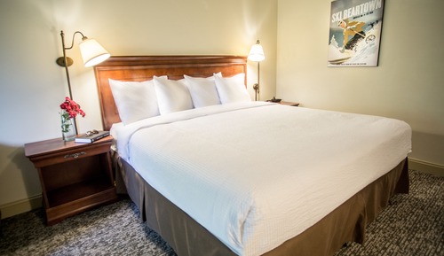 Standard Single Room, 1 King Bed, Roll-in Shower