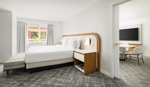 Suite, 2 Double Beds (with Parlor)