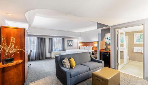 Studio with King Bed and Sofa Bed
