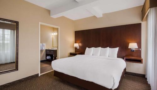 King Suite with Roll-In Shower, Sofa Bed and Kitchenette - Disability Access/Non-Smoking
