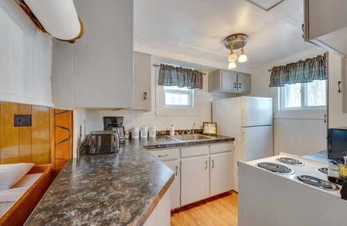 Weirs Beach Cabin | Laconia Vacation Rental w/Deck & Gas Grill!