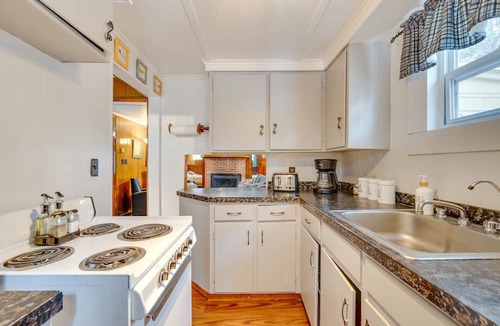 Weirs Beach Cabin | Laconia Vacation Rental w/Deck & Gas Grill!