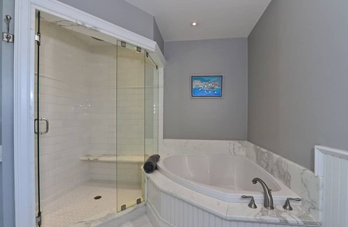 Easton's Point House | 7 Bedroom, oversized lot, back decks, walk to beach, water views, 2 living units